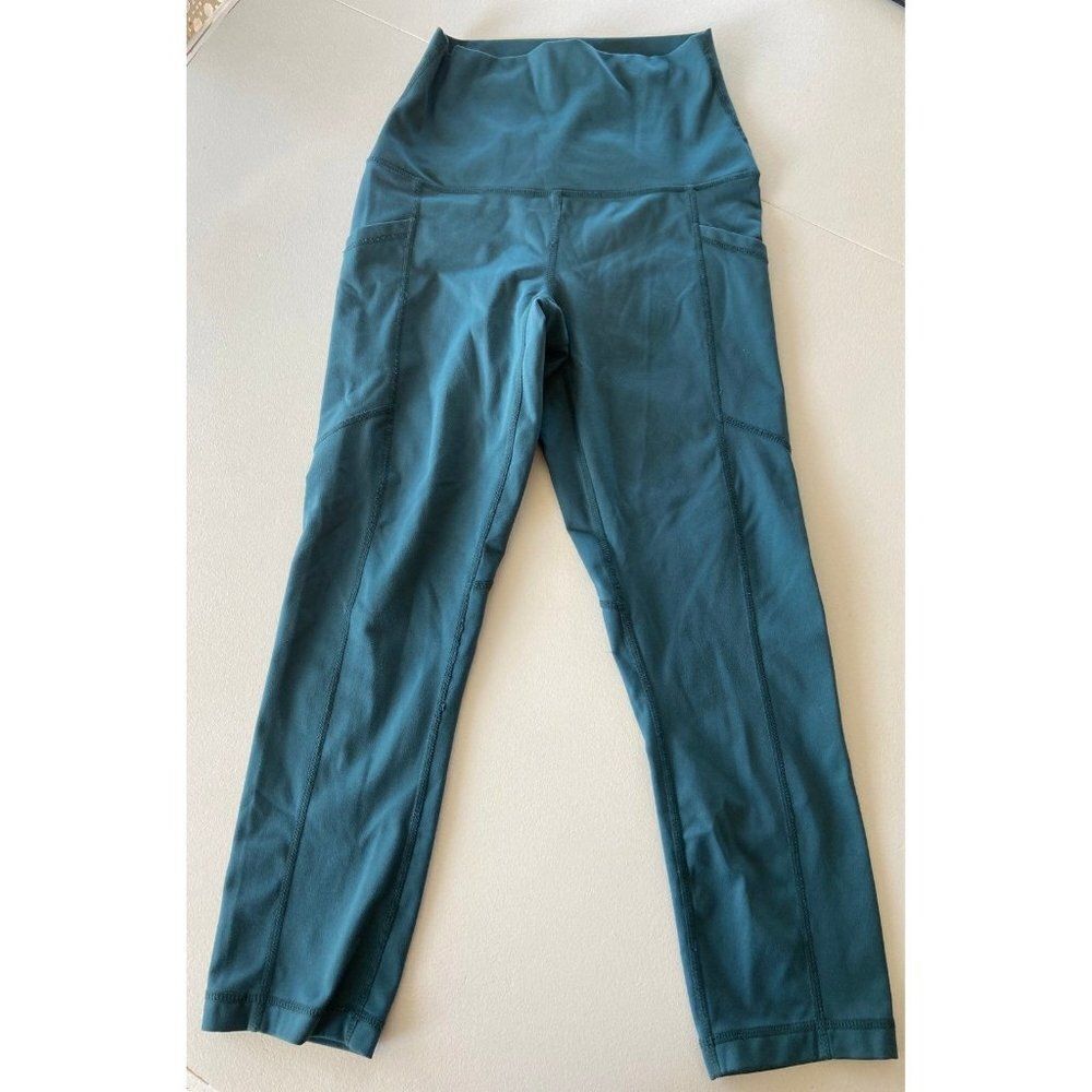 Yogalicious green athletic Capri